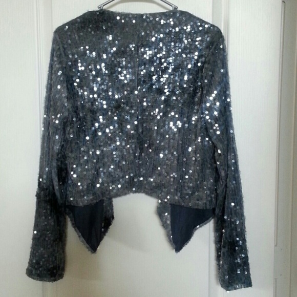 Sequin Tuxedo Jacket - Picture 3 of 4